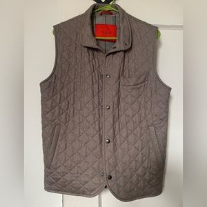 Isaia Napoli cashmere and silk vest